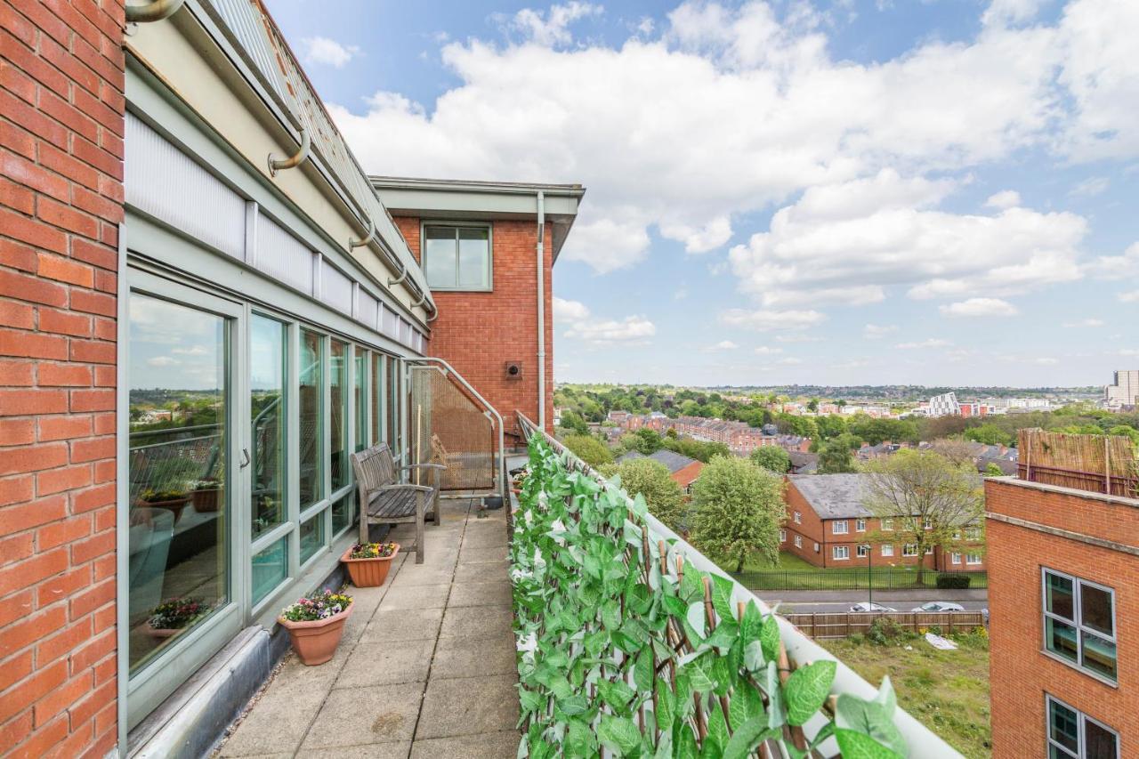 Raleigh Penthouse, Luxury Apartment With Balcony And Parking Nottingham Exterior foto
