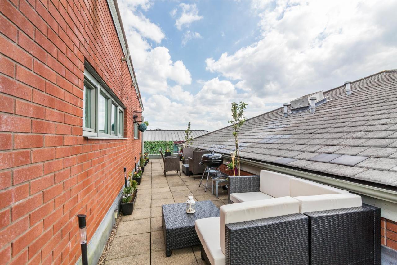 Raleigh Penthouse, Luxury Apartment With Balcony And Parking Nottingham Exterior foto